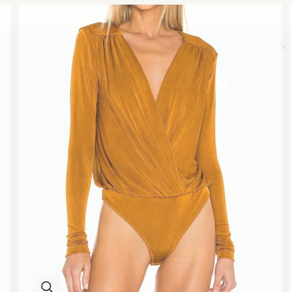 Free People Turnt Bodysuit Large